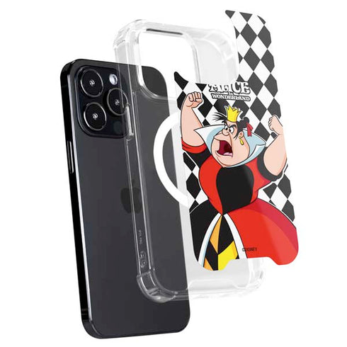 Disney Alice in Wonderland Queen of Hearts Off with their Head! iPhone 15 Pro MagSafe Case